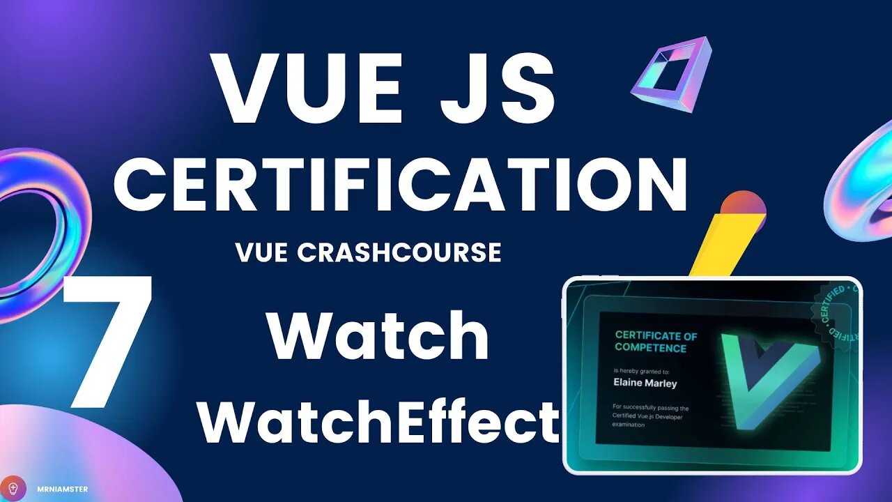 VueJS Developer Certification | Crash #Course #7 – Form Input Binding