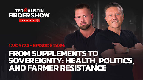 12/09/24 From Supplements to Sovereignty: Health, Politics, and Farmer Resistance