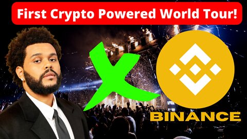 The Weeknd Has Teamed Up with Binance to Offer the First Crypto-Powered World Tour!
