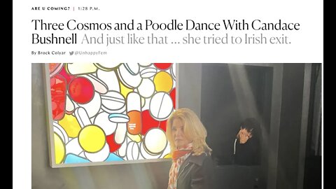 I Read to You: NY Magazine Drags Candace Bushnell For No Reason