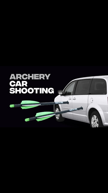 Shooting a Car with a Bow and Crossbow