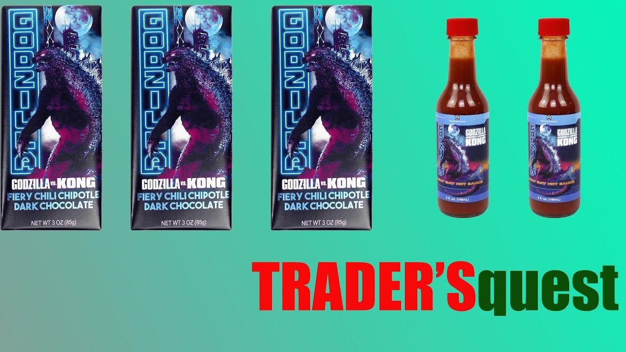 GODZILLA CHOCOLATE !! 2021 UNBOX 🔥🔥🔥‎️‍ | TRADER'squest