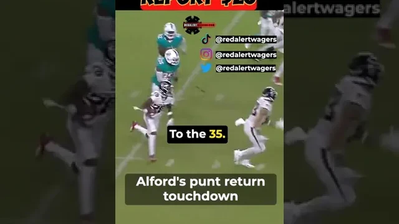 Unstoppable Punt Return Touchdown by D. Alford