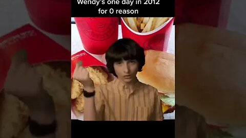 Wendy's One Day In 2012 For 0 Reason 📸 Martinluthervandrossjr #Shorts