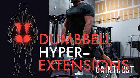 Dumbbell Hyperextension