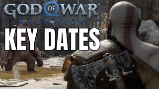 God Of War Ragnarok - KEY DATES You Should Know