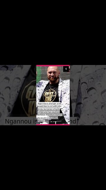 Alex Pereira foresees a battle between Jon Jones and Cyril Gan.