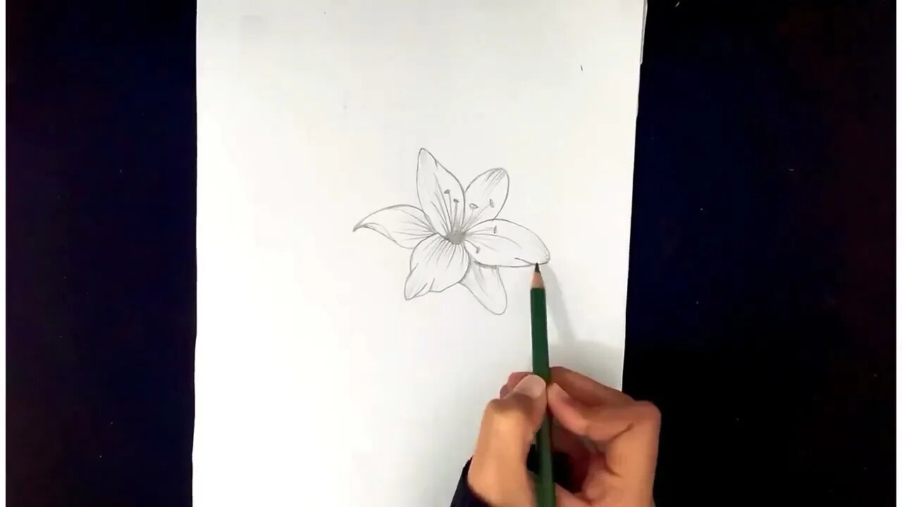 How To Draw Flowers Easy