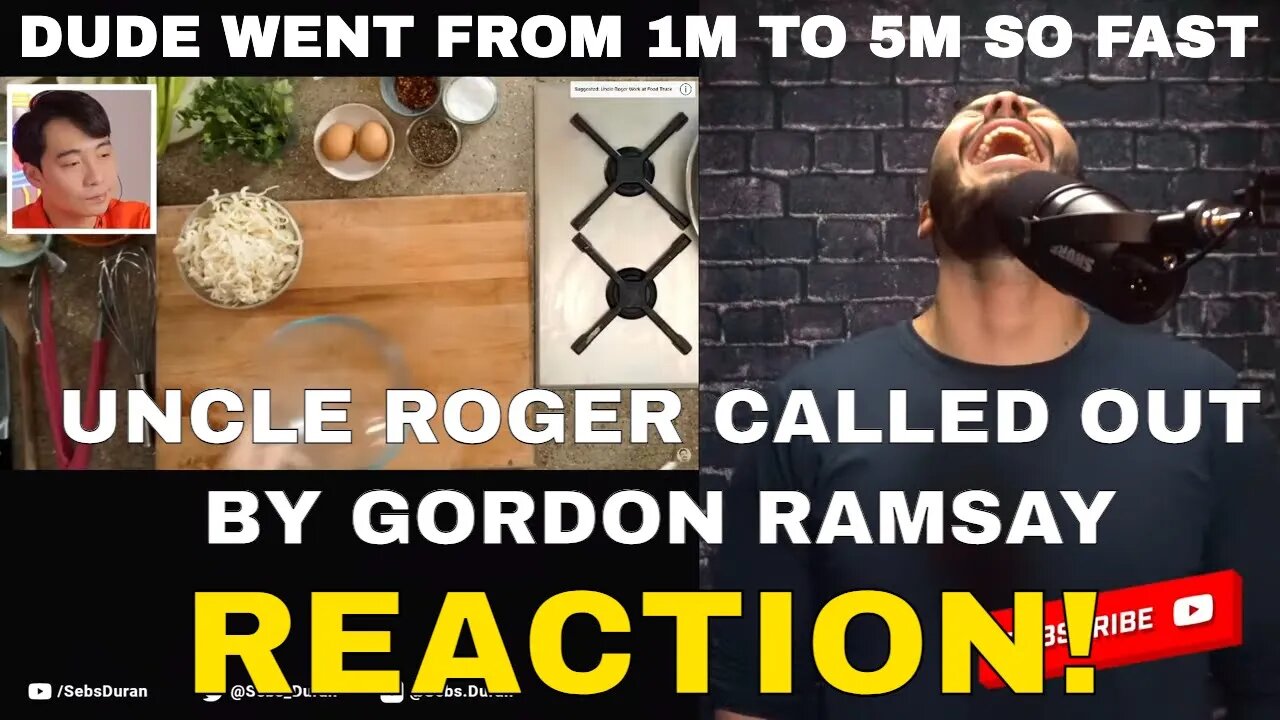 Catching up with Uncle Roger | GORDON RAMSAY CALL OUT UNCLE ROGER! (Reaction!)