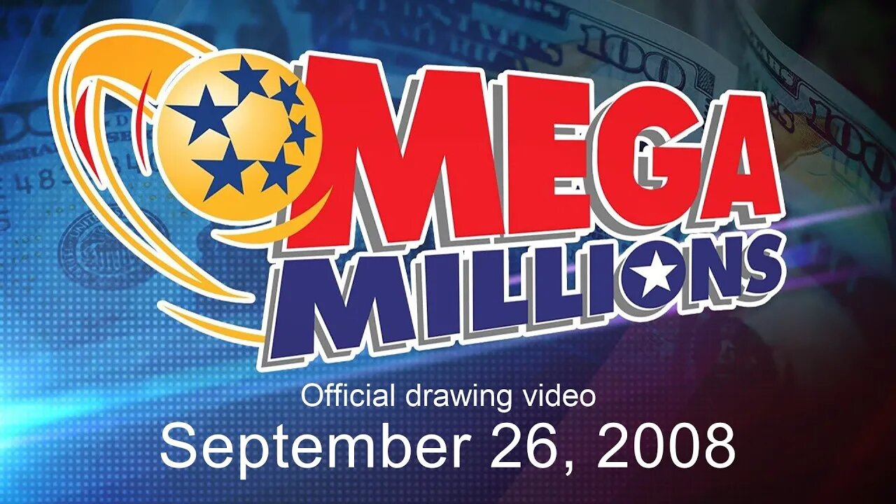 Mega Millions drawing for September 26, 2008