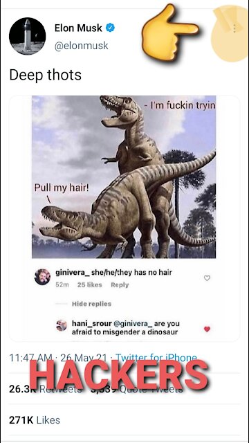 REPORT THIS TWEET PLEASE IT IS HACKERS TRYING TO HURT ELON MUSK