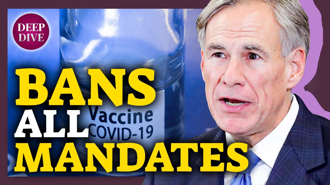 Texas Gov. Abbott Bans Vaccine Mandates; Seattle Could Fire 40% of Police Force Over Vaccine Mandate