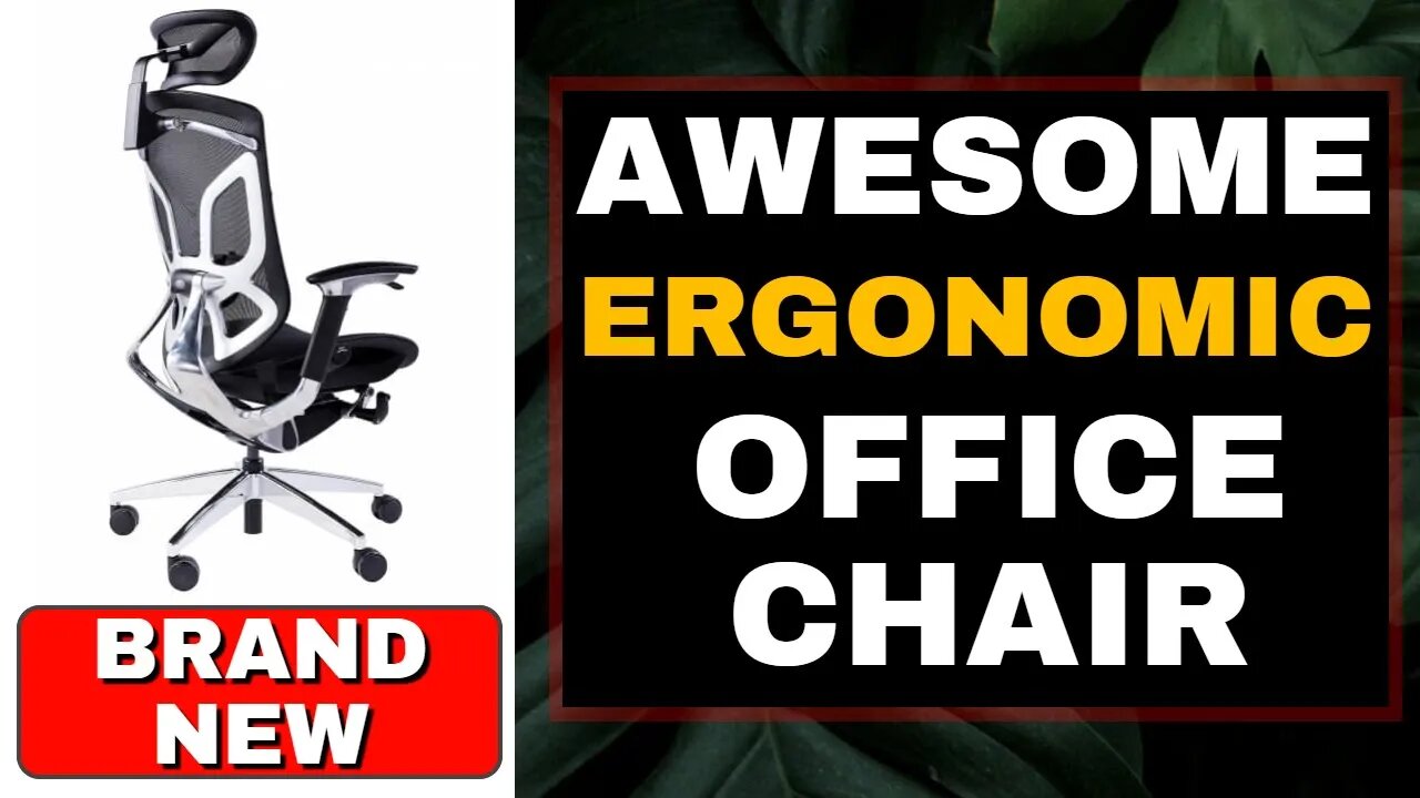 The BEST Ergonomic Chair for STREAMING!