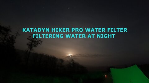 Katadyn Hiker Pro Water filter short