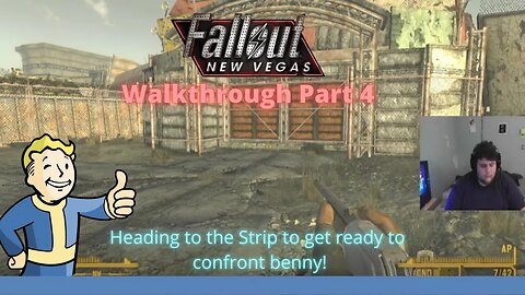 Fallout New Vegas Gameplay Walkthrough Part 4 - Heading to the Strip!