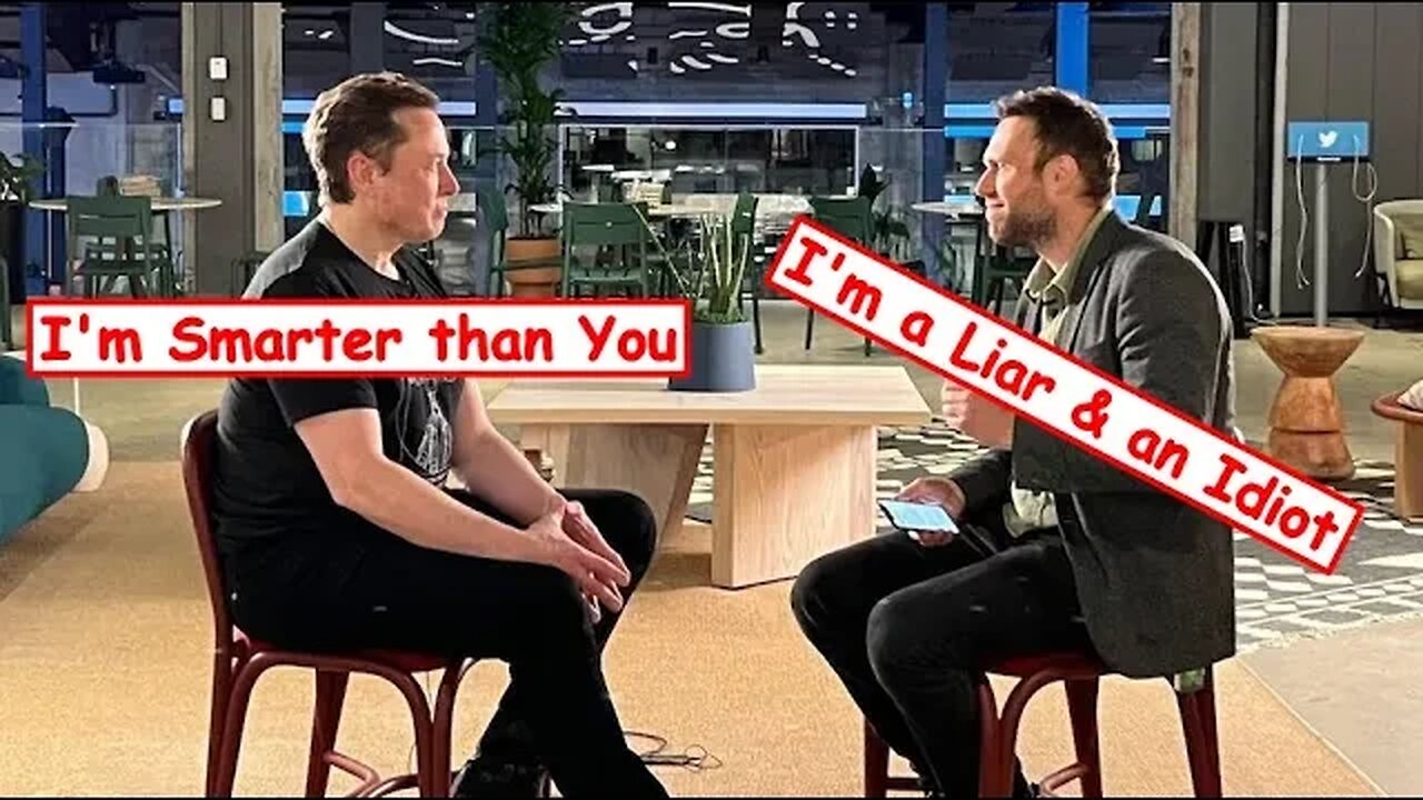 Elon Musk makes a Fool out of a BBC interviewer! LOL