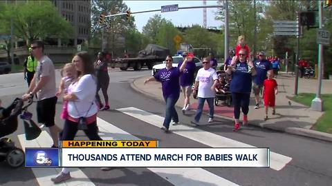 Annual March for Babies event