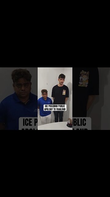 Ice Poseidon FORCED To Post A Public Apology While At The Police Station In Thailand