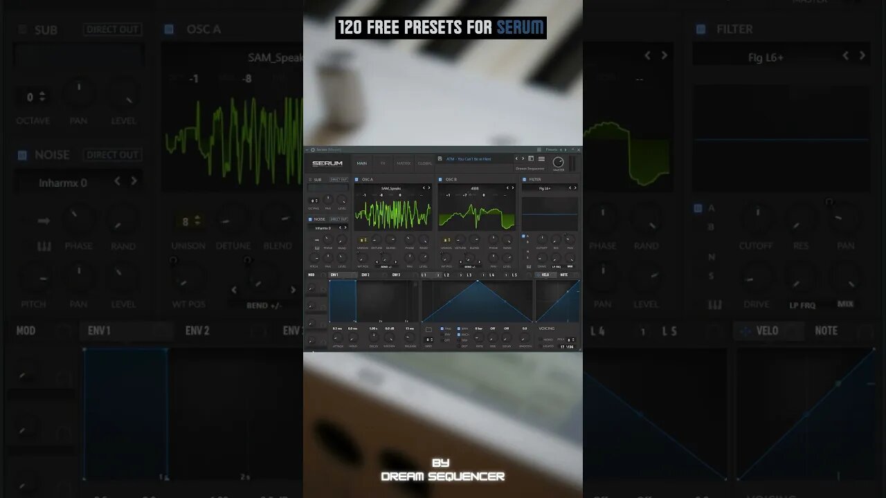 120 Free Presets for xFer Serum - Electronic Soundbank by Dream Sequencer