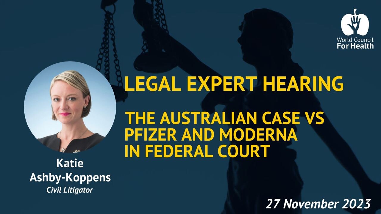 David vs Goliath: The Australian Case vs Pfizer & Moderna in Federal Court