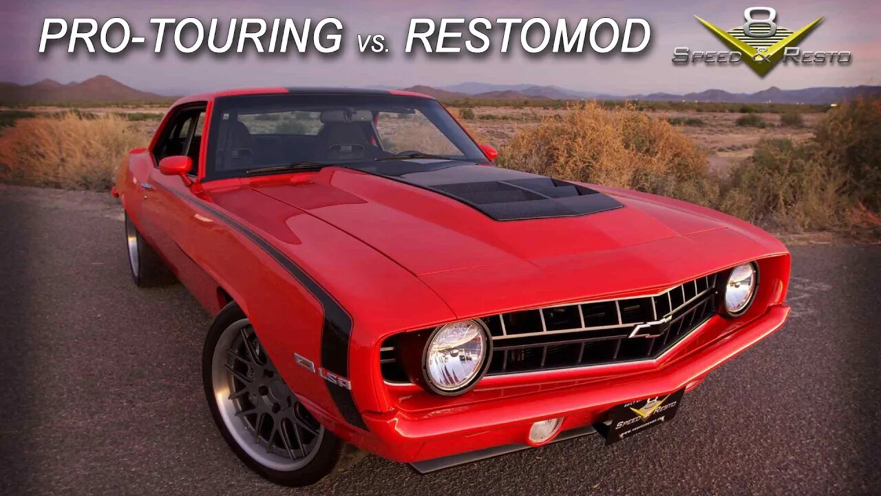 Pro Touring VS. Resto Mod VS. Pro Street What is the difference between Pro-Touring Pro-Street?