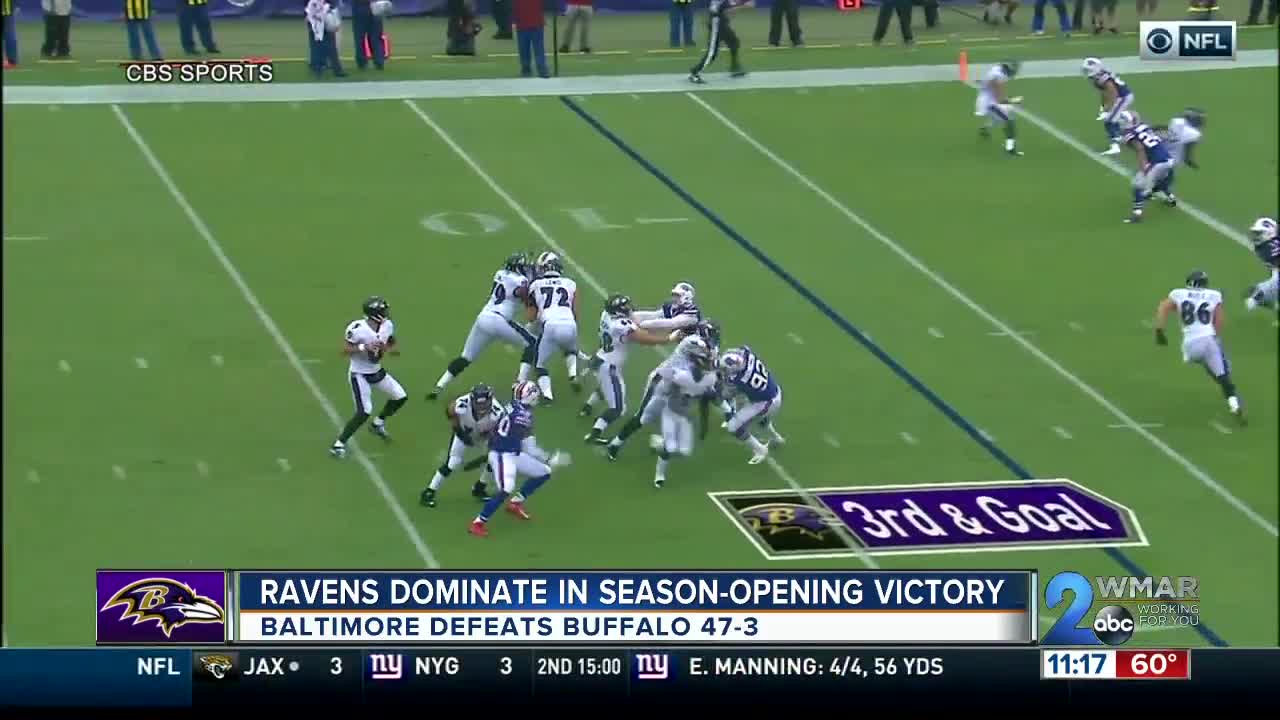 Ravens Dominate In Season-Opening Victory