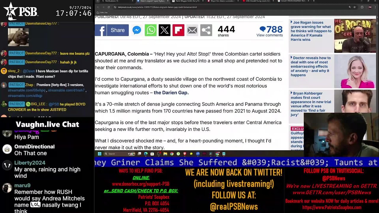 2024-09-27 17:00 EDT - Freedom Rings: with Pamphlet Anon
