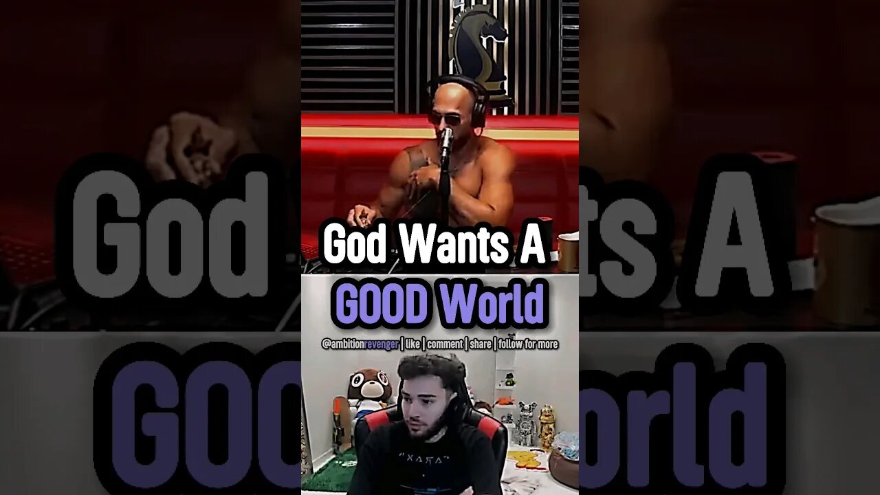 God Wants A GOOD World