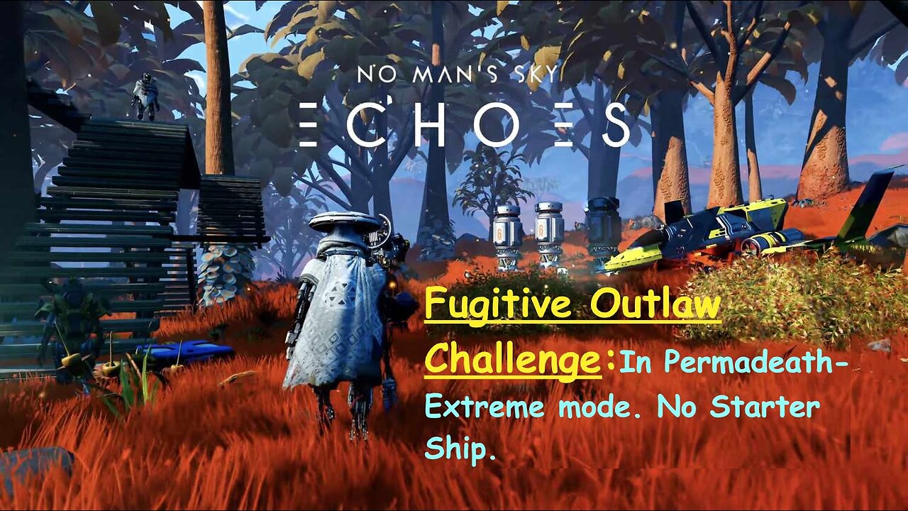 No Man's Sky: Fugitive Outlaw Challenge (No Starter Ship)