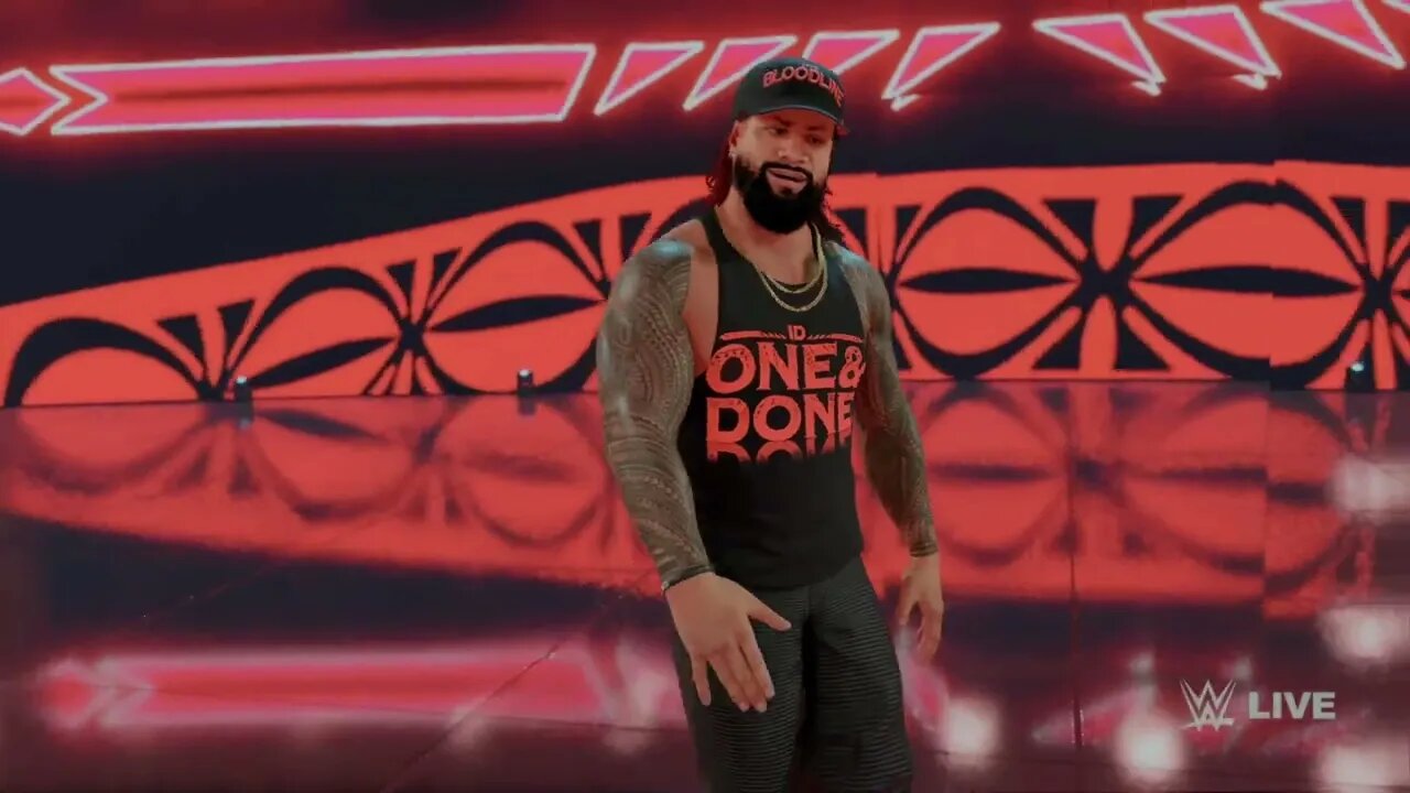 WWE2K23 Jimmy Uso (The Usos/The Bloodline) Entrance