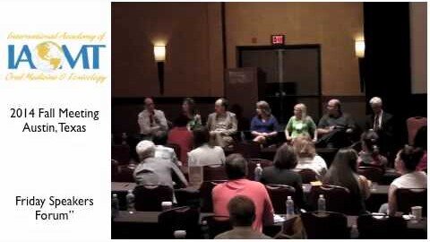 Friday Speaker's Forum | Austin, TX 2014 Annual Symposium