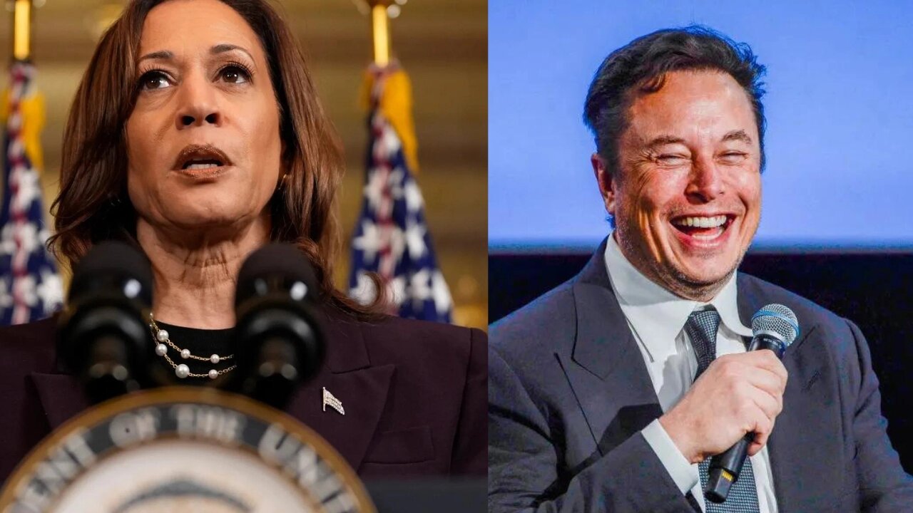 Elon Posts Link to Hilarious New Kamala Parody Campaign Ad