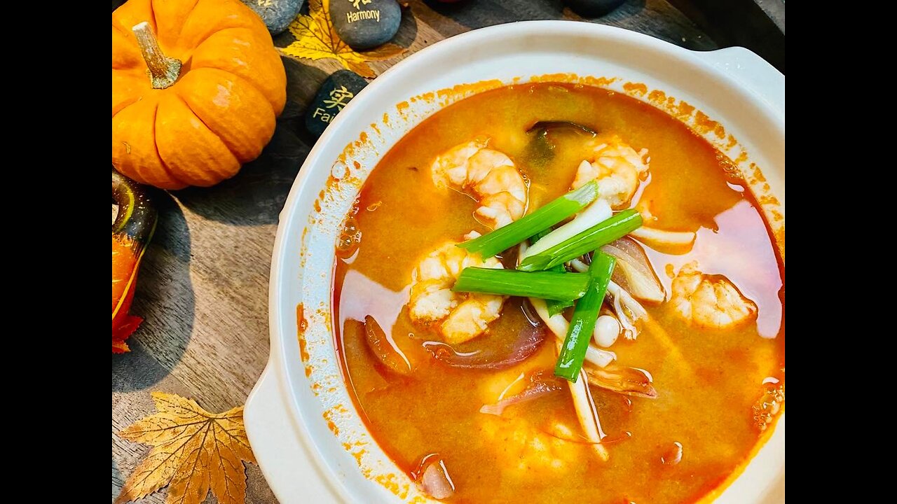 Thai Tum Yum Soup 冬阴功