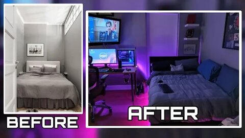 TRANSFORMING 2.6m Smallest Room into DREAM ROOM SETUP