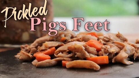 How to Make Pickled Pigs Feet - Food from the South