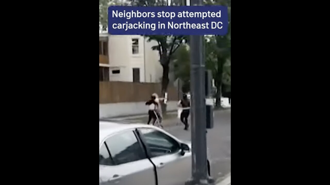 Neighbors stop attempted carjacking in Northeast DC | NBC4 Washington