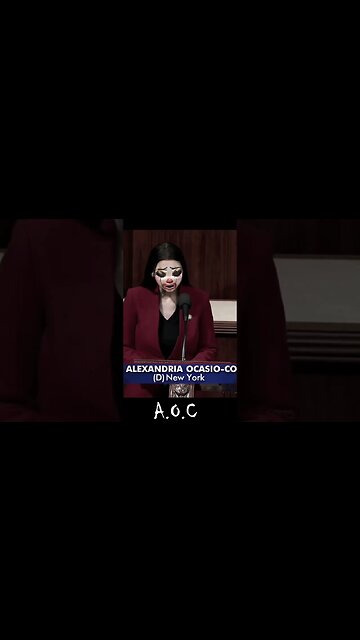 Alexandria Ocasio Cortez Crying Clown