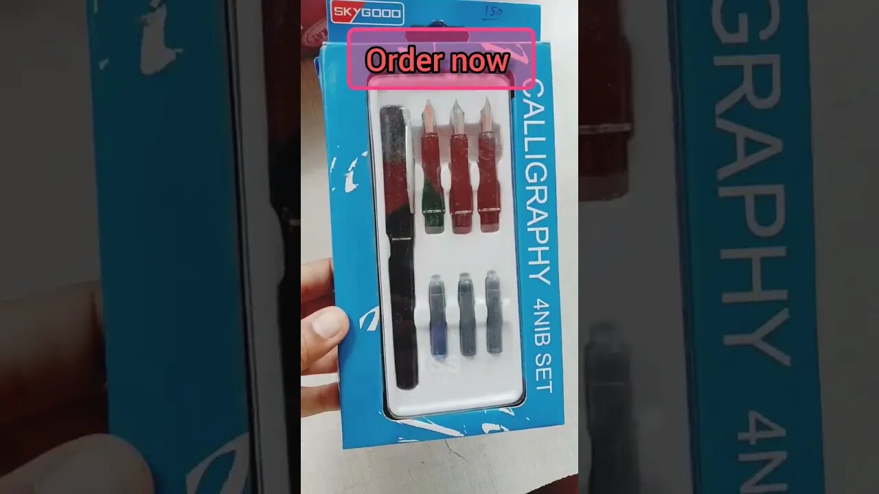 calligraphy pen๐๐// fountain pen๐//#tss #viral #status #stationery #unique #bts