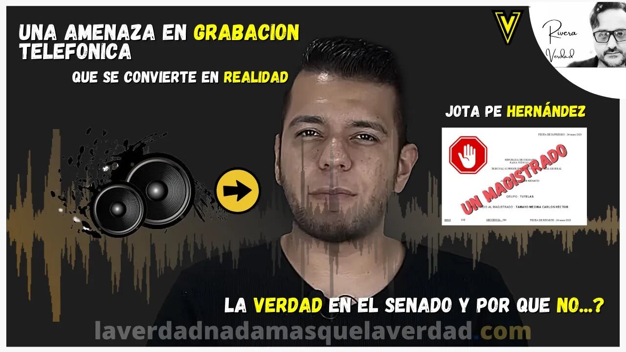 UNA AMENAZA EN GRABACIÓN TELEFÓNICA QUE SE CONVIERTE EN REALIDAD
