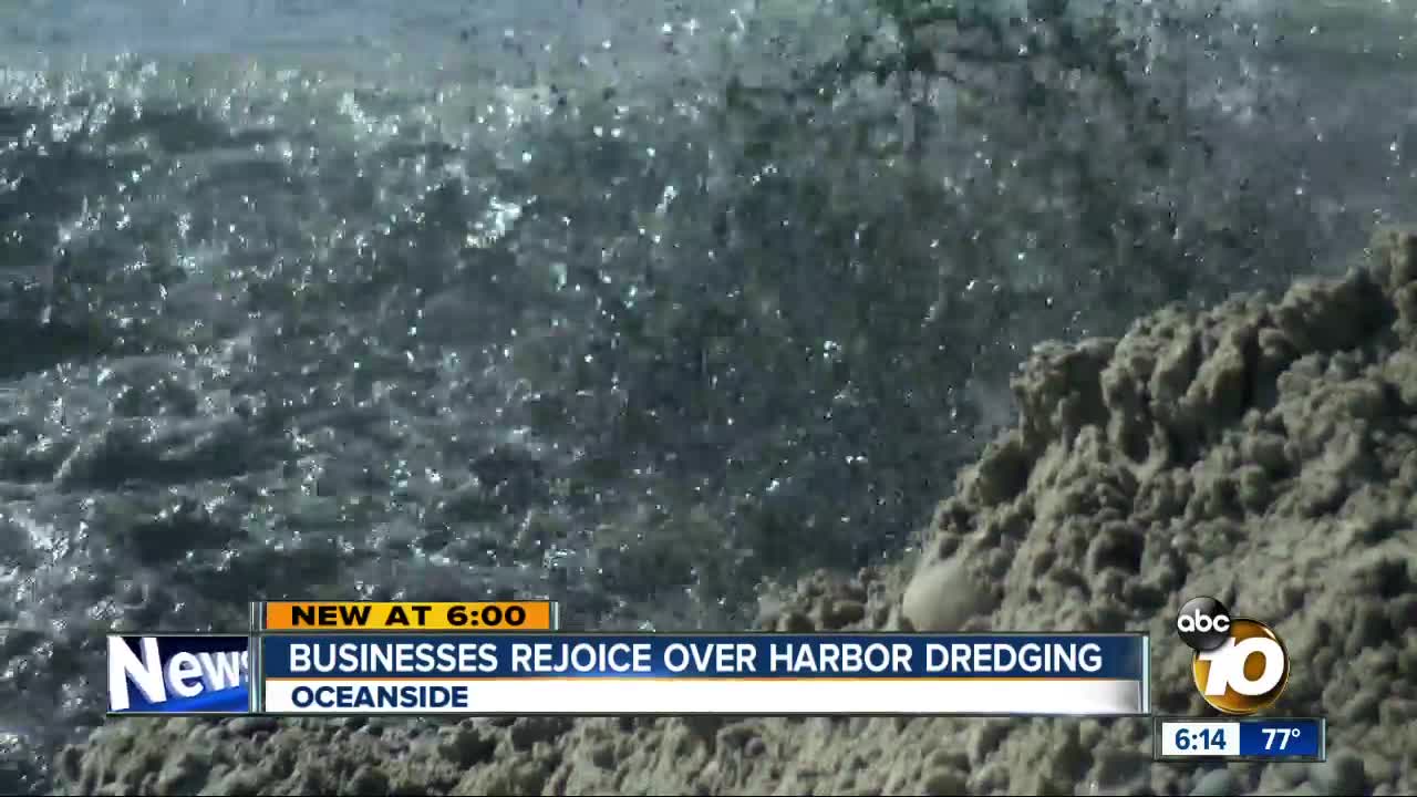 Oceanside Harbor receives overdue dredging