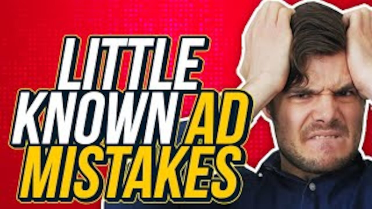 Facebook Ads for Ecommerce 🚫 Top 5 Facebook Ad Mistakes to Avoid in 2021!