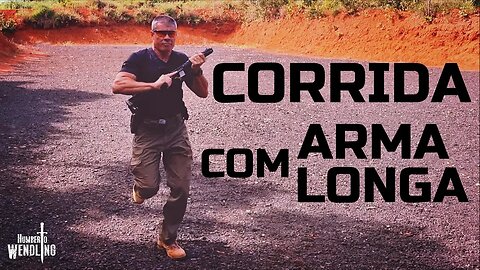 Corrida com arma longa.