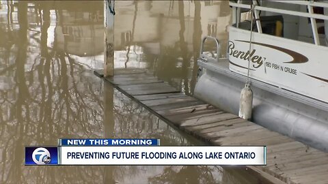 Officials say water on Lake Ontario will continue to rise