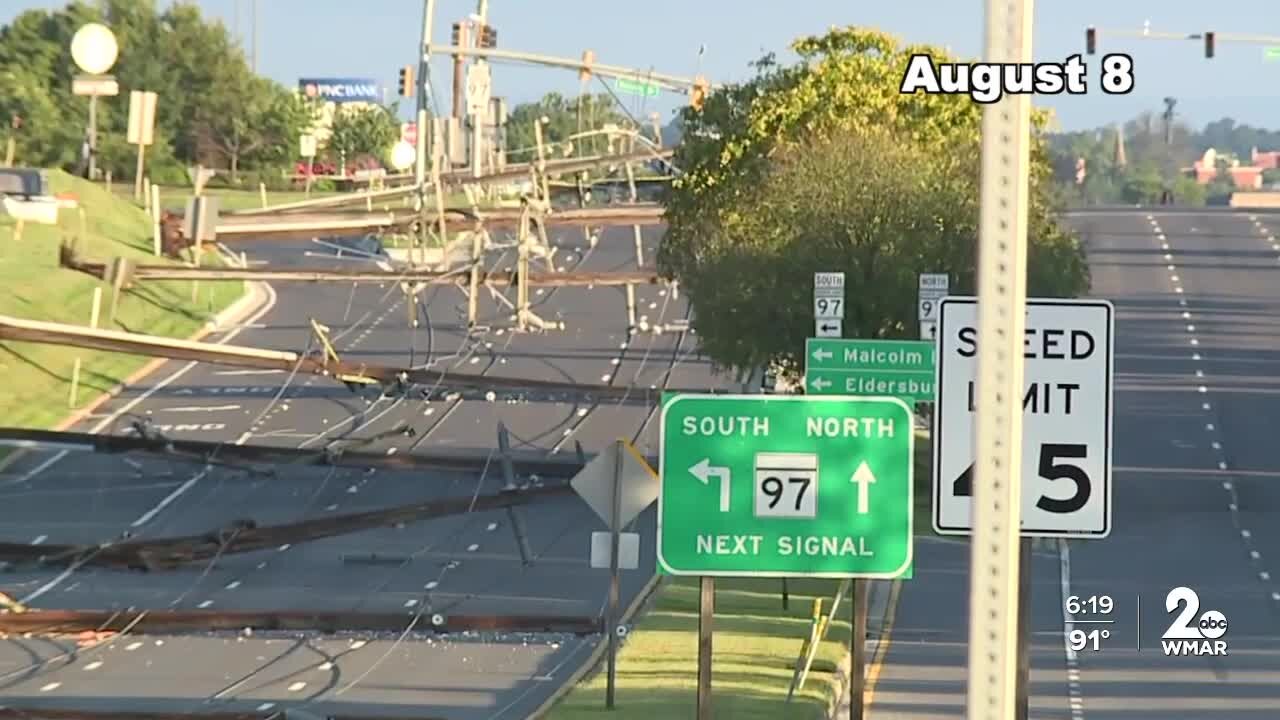 Carroll County woman essential to rapid repair of broken power poles