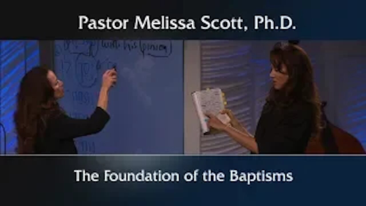 Hebrews 6:2 The Foundation of the Baptisms Holy Spirit Series #7