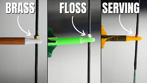 How To - 3 ways to add nocking points - (Pros & Cons of each)