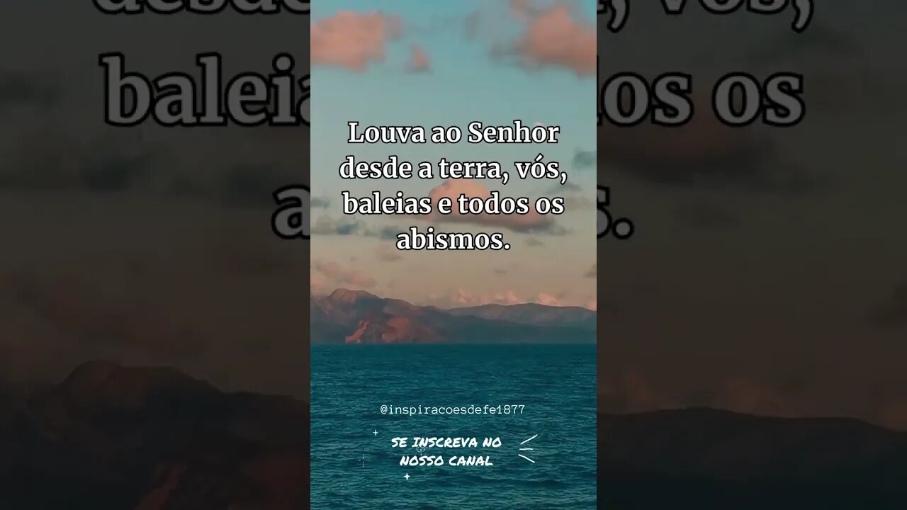 Salmo 148:13 Louva ao Senhor