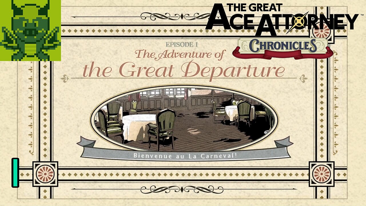 [The Great Depature Part 1] The Great Ace Attorney Chronicles #1