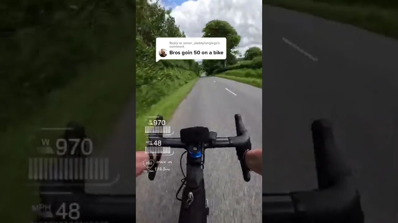 50mph on a Road Bike