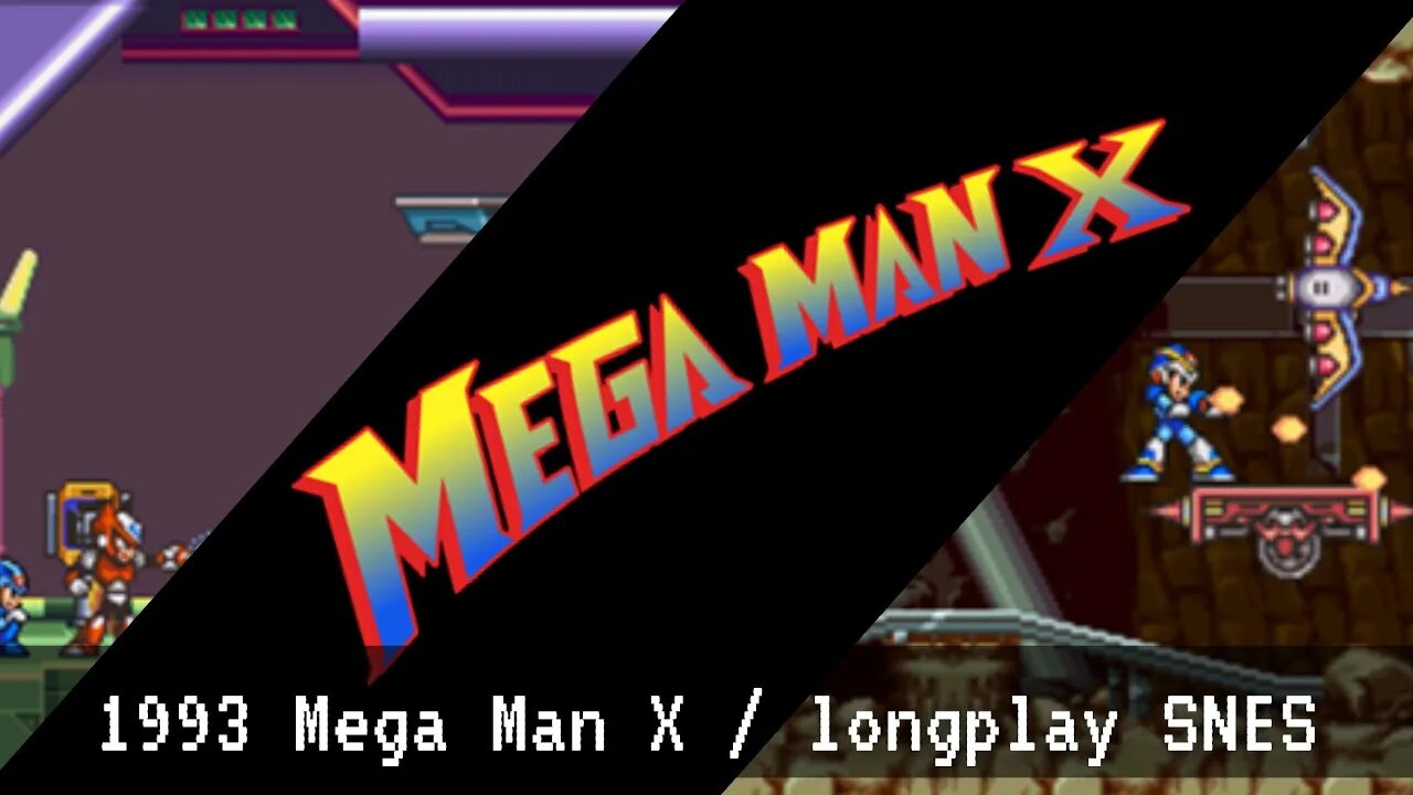 1993 - Mega Man X [SNES] longplay